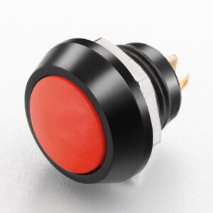 12mm 16mm 19mm 22mm Momentary Metal Push-Button Switches IP65 Electronic Structure 1NO Switch 12V Plastic Color Metal