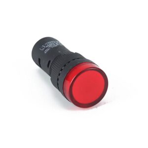 Industrial Level 16mm AC/AD Indicator Light Lamp 6V 12V 24V 36V 48V 110V 220V 380V Led Illuminated Made of Plastic