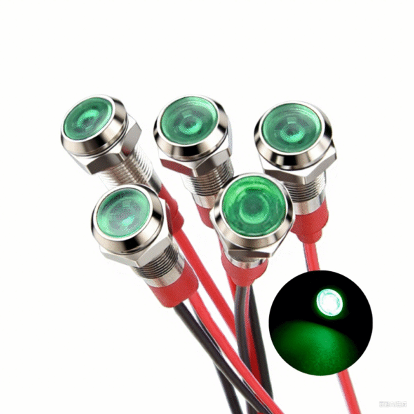 IP65 ステンレス鋼 LED 金属信号ランプ家電パネル用