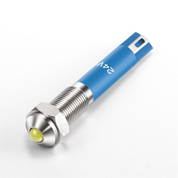 8mm Waterproof RGB LED Panel Light Indicator 12V Equipment Metal Pilot Modern Lighting Solution - Image 2
