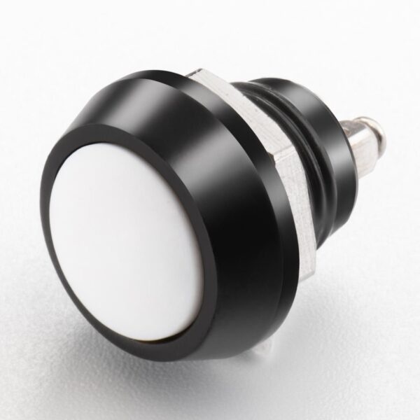 12mm 16mm 19mm 22mm Momentary Metal Push-Button Switches IP65 Electronic Structure 1NO Switch 12V Plastic Color Metal - Image 3