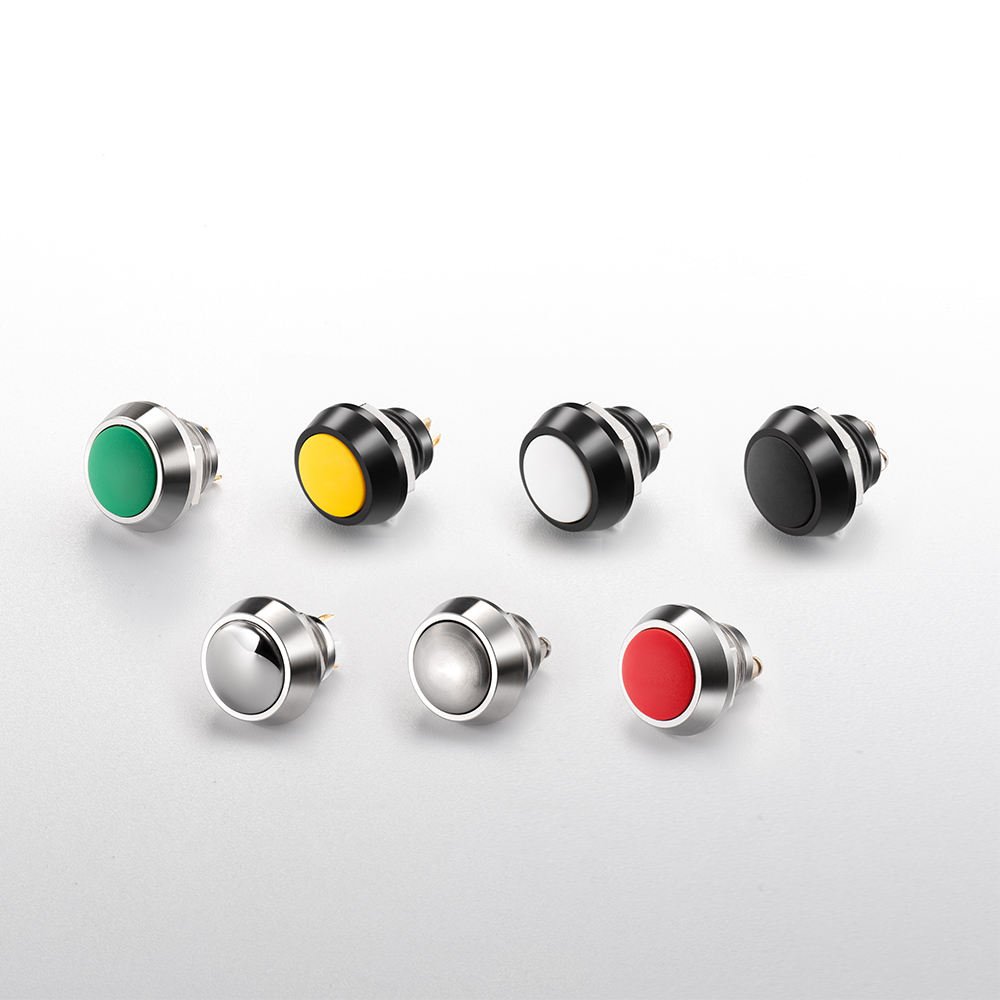 High Quality 12mm Anti Vandal Switch Metal Momentary Normal Open Waterproof Push Button Switch - Imagen 3