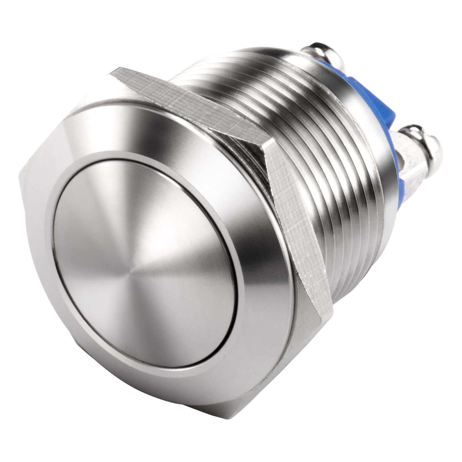 DPDT Pushbutton Switch Lock & Non Lock Fire Alarm Mini Push Button Switch Micro Travel Push Button High Quality 2pin 19mm 48VDC - slika 3