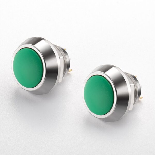 12mm 16mm 19mm 22mm Black Metal Momentary Latching Push Button Switch 3.3v 6v 12v 24v with Green Blue Red LED - Image 4