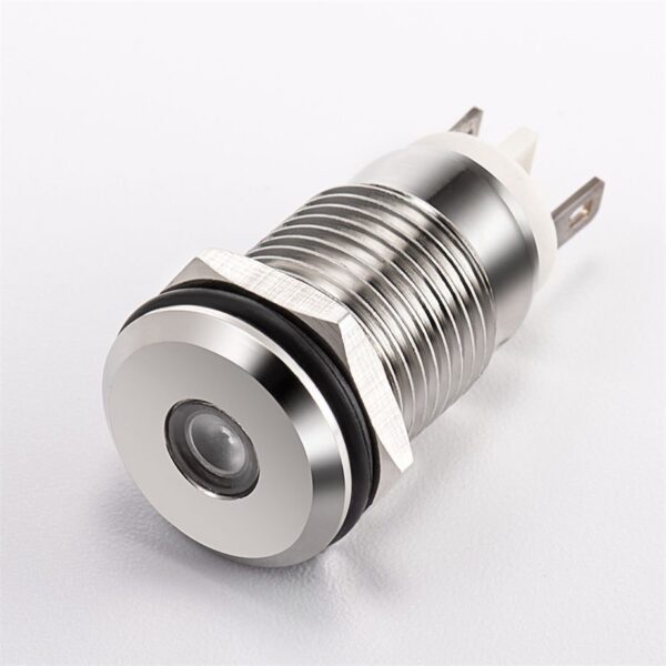 8mm Waterproof RGB LED Panel Light Indicator 12V Equipment Metal Pilot Modern Lighting Solution - Image 4