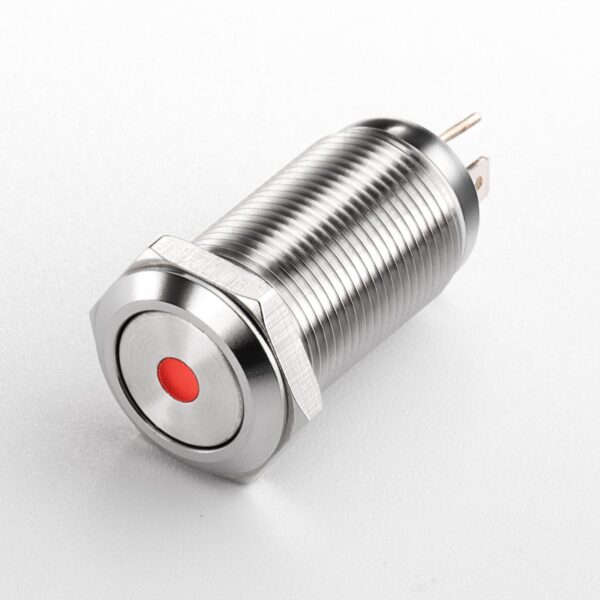 12V Dustproof Safety Capacitive Switches Waterproof IP65 16mm 19mm 22mm 1NO RGB LED IP67 Electronic Plastic 12V Push Button - Image 4