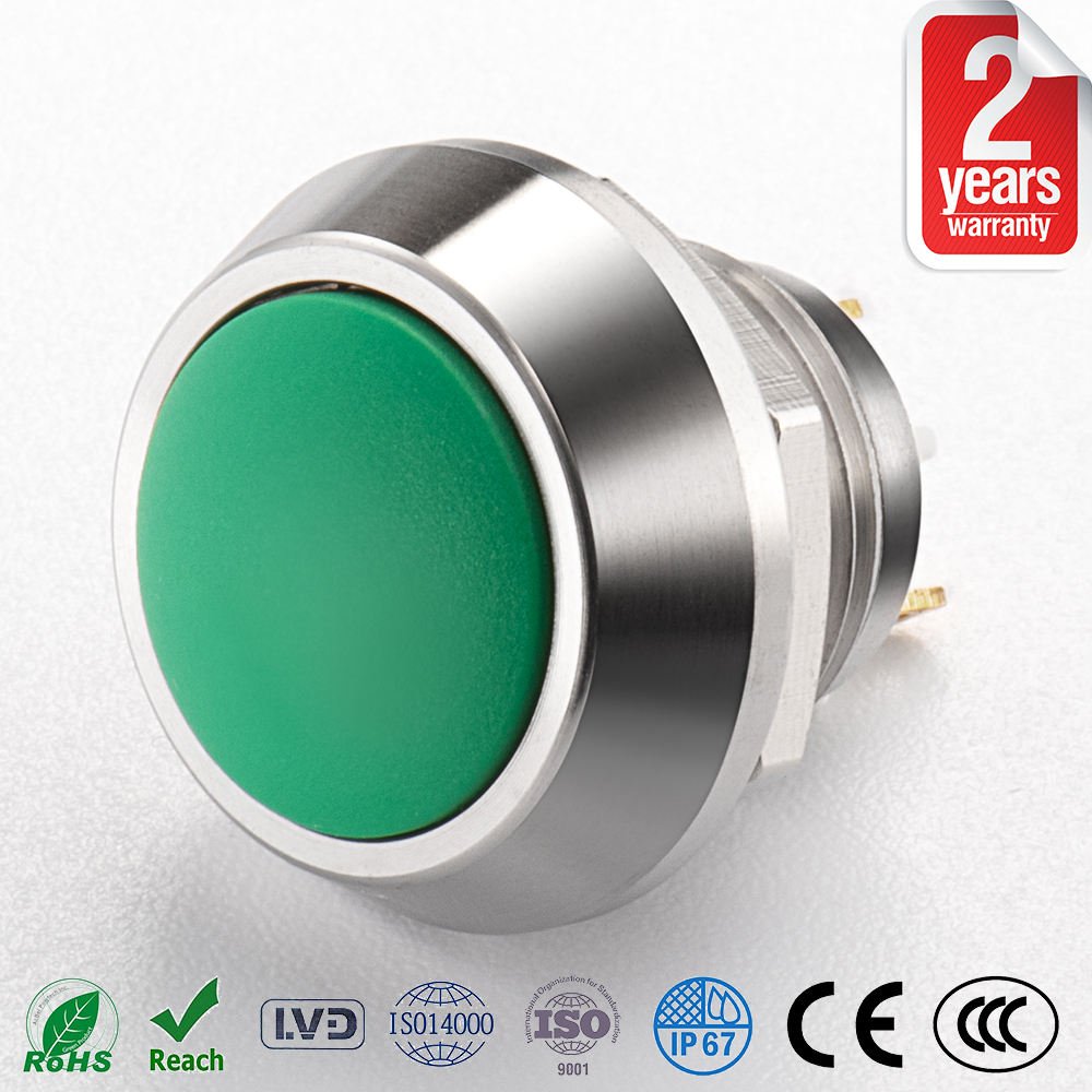 High Quality 12mm Anti Vandal Switch Metal Momentary Normal Open Waterproof Push Button Switch - Imagen 5