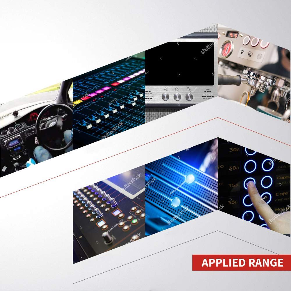 China 12mm Latching Push Button High Round Head Stainless Steel 1 Normally Open with Ring Led Push Button Electrical Switches - slika 5