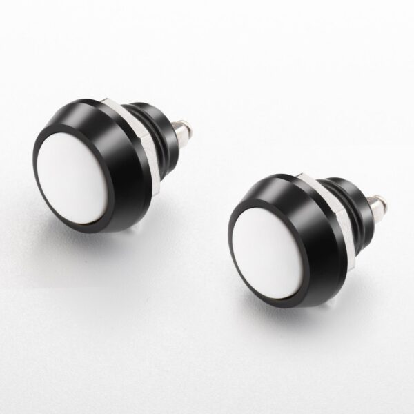 12V 20A 5A Stainless Steel Momentary Latching Metal Push Button Switch Locking LED Light IP65 Electronic Structure 1NO - Imagem 6
