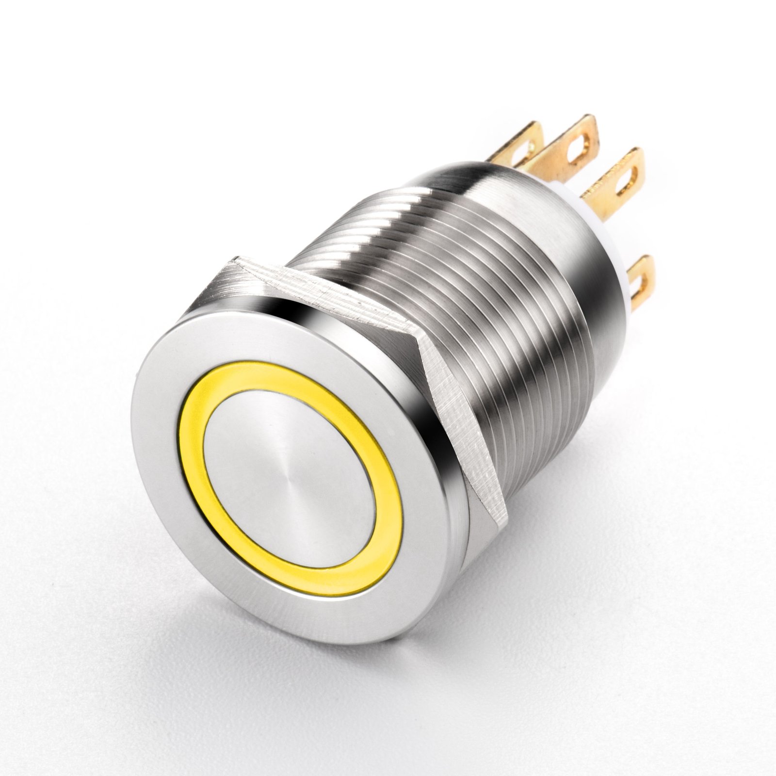 Diameter 12mm on off for Light Power Led 5V 110V Waterproof Reset/latching Metal Push Button Switch - Imagen 7