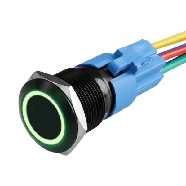 Langir Push Button Switch 12Mm 16Mm 19Mm 22Mm 25Mm 28Mm 30Mm 40Mm Latching Momentary Illuminated Waterproof PushButtons Switch