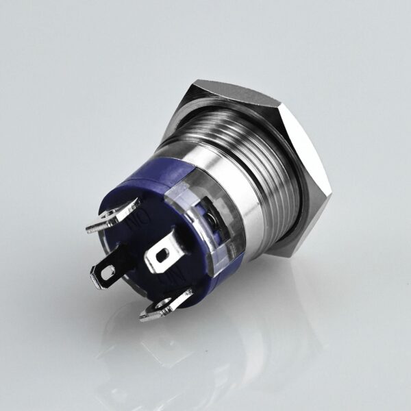IP67 Waterproof Stainless Steel 10A Push Button Switch 12V Home Appliance Metal Switch Momentary Flat 250V Electronic Control - Image 3
