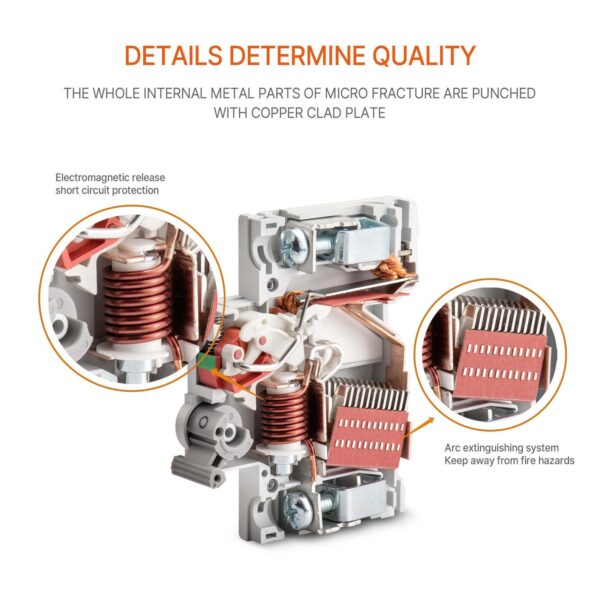 Multi-Standard DC MCB 2P 500V for International Projects - Image 3