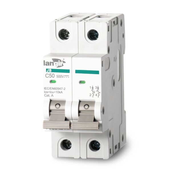 High Breaking Capacity 1P 125V DC MCB Circuit Breaker for Telecom Cabinets - Image 3