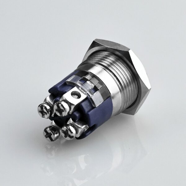 IP67 Waterproof 10A Stainless Steel Push Button Switch High Current Momentary Flat 250V 1NO 12V Home Appliance Control 24V Max. - Image 5