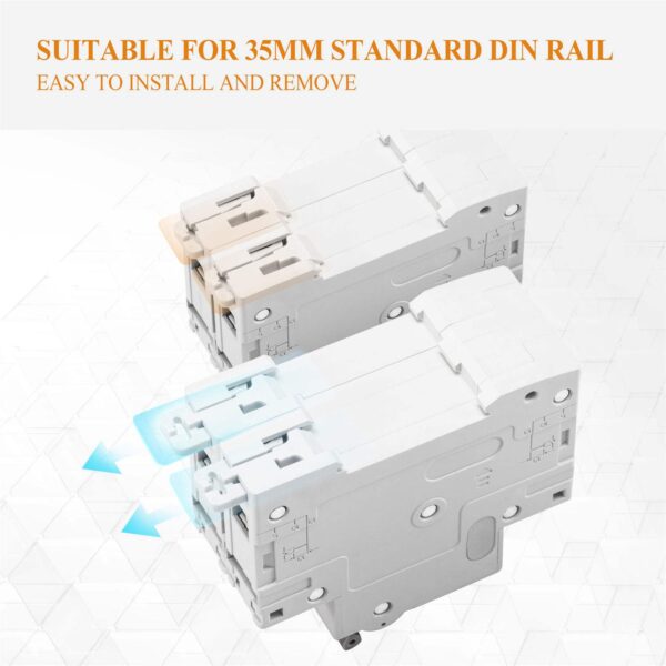 High Breaking Capacity 1P 125V DC MCB Circuit Breaker for Telecom Cabinets - Image 6