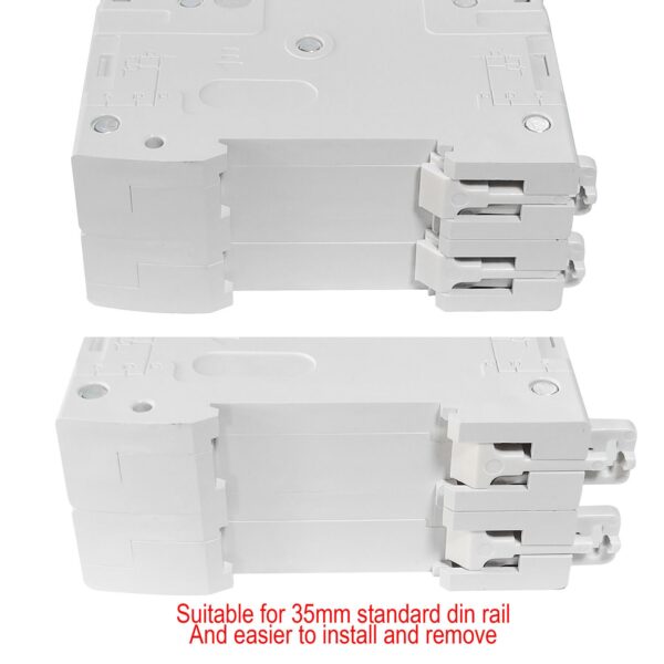 DC Miniature Circuit Breaker 2 Pole 1000V 10 Amp Isolator for Solar PV System Thermal Magnetic Trip DIN Rail Mount DC Breaker - Image 6